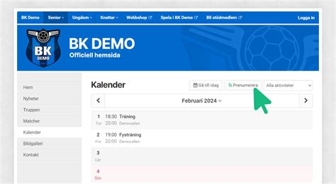 Kalender / Hinneryds IF - Svenskalag.se