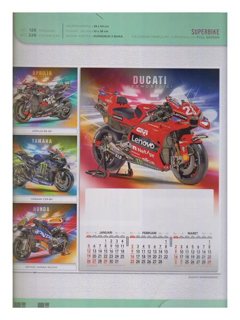 Kalender Motor Facebook.