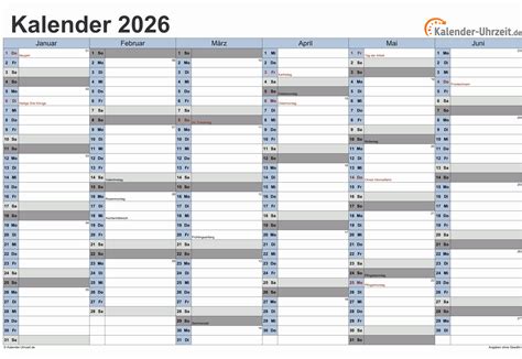 Kalender a4