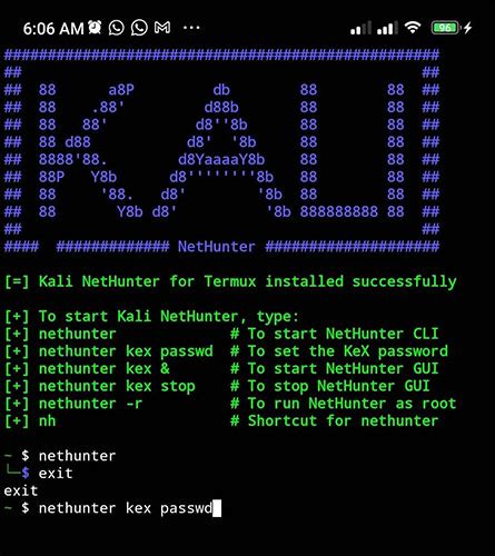 Kali nethunter kex github.  Contribute to mistrmochov/KernelSU-og development by creating a...