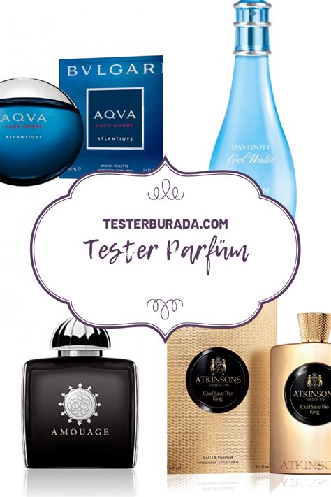 Kaliteli Tester Parfüm. 