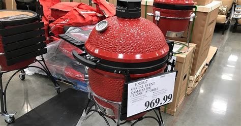 Kamado Joe Jr 13.5" (34 cm) Ceramic Charcoal Barbecue Grill + Cover - 5-in-1 versatile cooking: bake, roast, sear, grill, and chargrill ... portable grills, to masonry permenant features we know we have the right grill for you at an amazing Costco quality and price. Compare up to 4 Products. Hide. You can only compare up to 4 products at once .... 