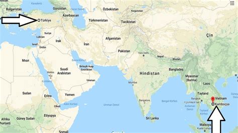 Kamboçya ile Vietnam Arası Uçakla Kaç Saat Sürer. 