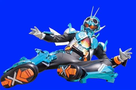 The Geats Buster QB9 is a retooled version of the Magnum Shooter 40X. As such, it features similar functions aside from the blade form. The DX version announces "Zombie" with the Zombie Raise Buckle, and announces the name of the rider associated to a Rider Raise Buckle. Kamen Rider XGeats wields a black and blue recolor of the Geats Buster …. 