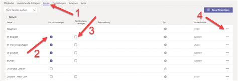Kanäle in Microsoft TEAMS verwalten › ICT Wiki