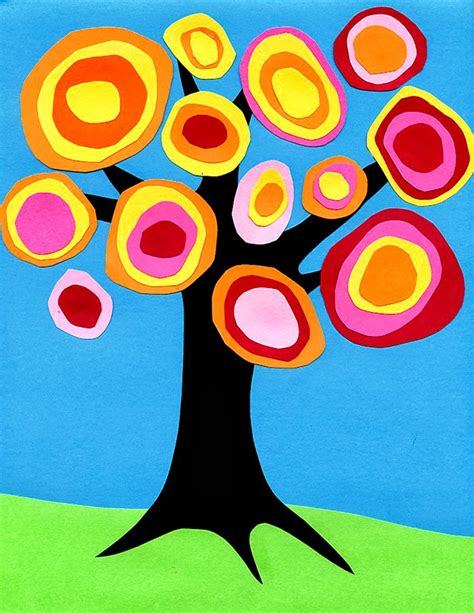 Kandinsky circles tree