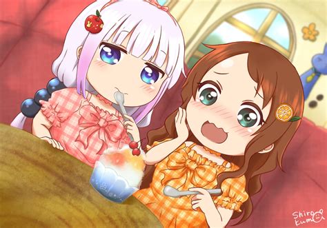 Kanna and Saikawa are so adorable : DragonMaid - Reddit