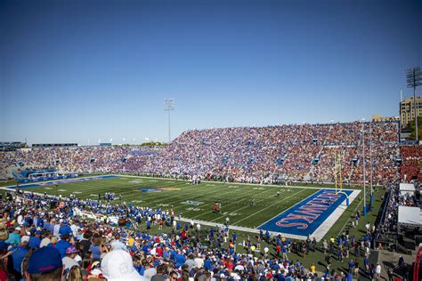 Grid View print The Official Athletic Site of the Kansas Jayhawks. The most comprehensive coverage of KU Football on the web with highlights, scores, game summaries, schedule and rosters. Powered by WMT Digital.. 