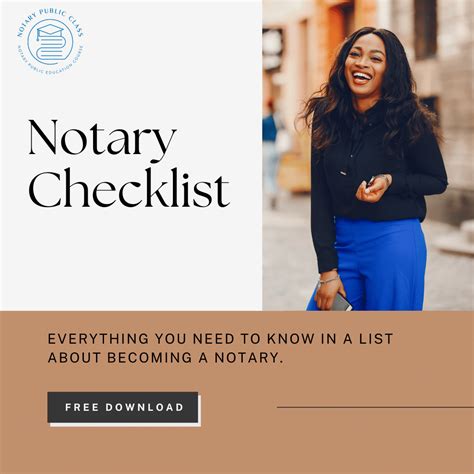 Kansas Checklist Notary Public Class