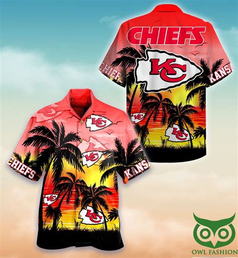 Kansas City Chiefs 2PC Shirts Shorts Suit Men Hawaiian …