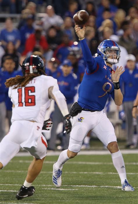 Nov 13, 2022 · Jordan Guskey, Topeka Capital-Journal. Kansas football’s 2022 season continued Saturday with a Big 12 Conference matchup against Texas Tech. The Jayhawks came in off of a win at home against Oklahoma State. The Red Raiders came in after a loss on the road against TCU. Last season, Kansas suffered a 41-14 defeat against Texas Tech. . 