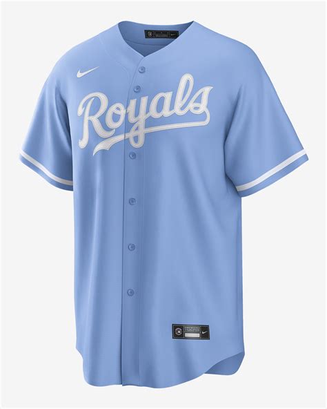 Kansas baseball jersey. Nike Men's Texas Rangers Corey Seager #5 White Home Cool Base Jersey. $135.00. Shipping Available. ADD TO CART. Nike Youth Atlanta Braves White Replica Baseball Jersey. $65.00. Shipping Available. ADD TO CART. Nike Youth Los Angeles Dodgers Mookie Betts #50 Royal 2021 City Connect Cool Base Jersey. 