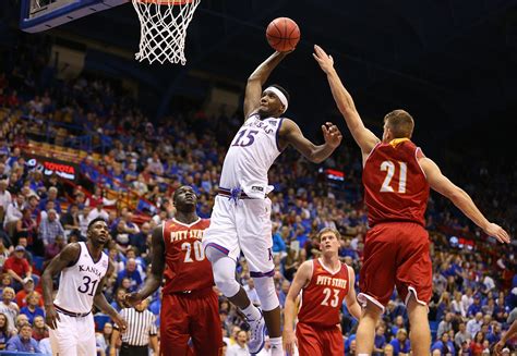 Nov 3, 2022 · In its final exhibition game to prepare for the start of the 2022-23 season, KU basketball defeated Pittsburg State, 94-63. Despite the final lopsided score, the begging of the game went the... . 