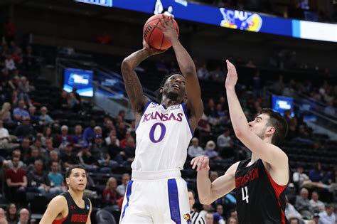 The NCAA charged the Kansas men's basket