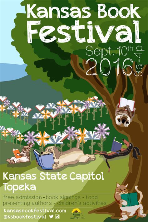 Thank you for your interest in exhibiting at the 2023 Kansas Book Festival, September 16 at Washburn University in Topeka. Please complete the following form and return payment to: Kansas Book Festival, c/o Topeka Community Foundation, 5431 SW 29th St., Suite 300, Topeka, KS 66614. Forms. 