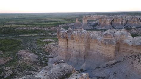 Listed by National Geographic as one of the country's 50 must-see state parks and hidden in a canyon in the western Kansas prairie, Scott State Park is a stunning oasis of natural springs, deep wooded canyons, craggy bluffs and early American history.. 