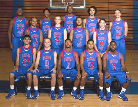 The Kansas City Roos men's basketball team represents the University of Missouri-Kansas City in Kansas City, Missouri.The school plays in the Summit League after completing a seven-season tenure in the Western Athletic Conference (WAC) in July 2020. The team has never played in the NCAA Division I men's basketball tournament.The Roos are led by head coach Marvin Menzies.. 
