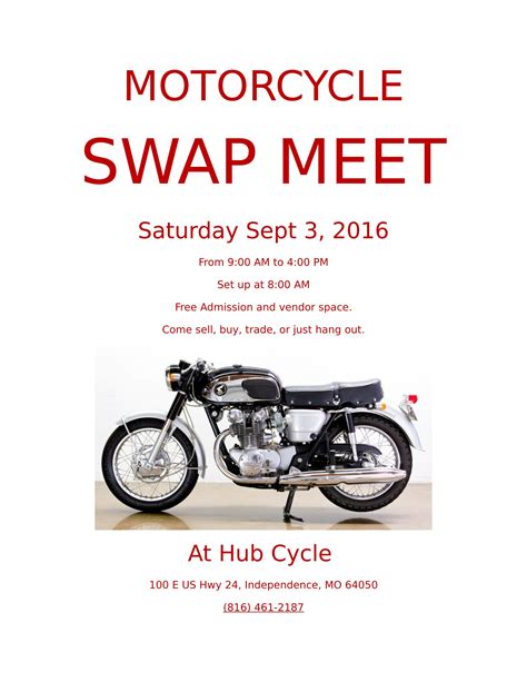Activity. Photos. Guests. The Kansas City Missouri Motorcycle Swap Meets are held at the Twin Drive In Theater. The swap meet is held outdoors. There is …. 