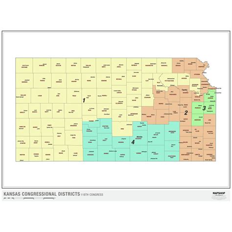 Kansas has 770 tracts, 2,351 block groups, and 238,600 blocks. Congressional Districts. For the 111 th Congress (January 2009-January 2011), Kansas had four congressional districts. For the 113 th Congress (January 2013-January 2015), Kansas continues to have four congressional districts as a result of reapportionment based on the 2010 Census.. 