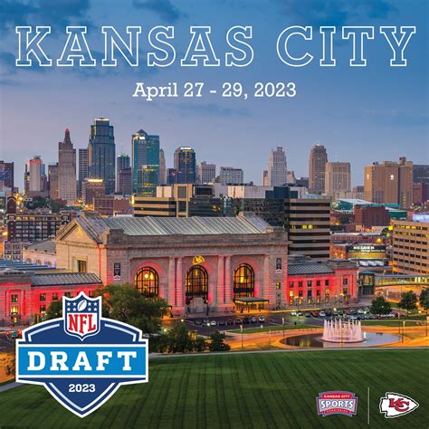 2023 NFL DRAFT. Welcome to Kansas City—Heart of America and center of all the action. Union Station, Visit KC, the Kansas City Sports Commission, the Kansas City Chiefs and our local event partners are proud to welcome the 2023 NFL Draft to Kansas City’s historic Union Station, the National WWI Museum and Memorial, and the …. 