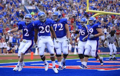 The Jayhawks football schedule includes opponents, 