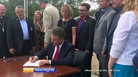 Kansas governor signs faith-based adoption bill The Kansas City …