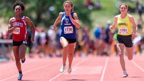 Kansas high school track and field. WICHITA – The Hutchinson area had two gold medalists at the 2022 Kansas high school state track and field meet in Wichita. Hutchinson's Sarah Schwartz and Trinity Catholic's Ben Neal heard the ... 