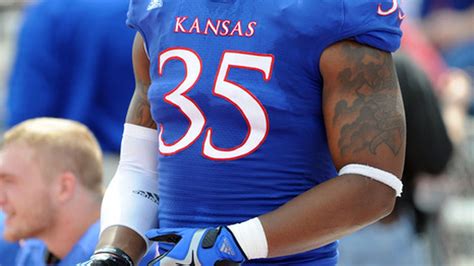 Explore the 2023 Kansas Jayhawks NCAAF roster on ESPN. Includes full details on offense, defense and special teams. ... Kansas City, MO. Isaiah Coppage 36. WR. 6' 0" 191 lbs. FR. Shawnee Mission ... . 