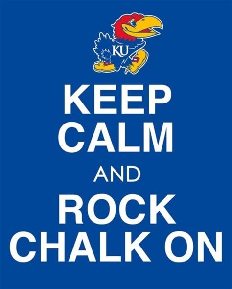 Kansas jayhawks chant. What exactly is the Rock Chalk Jayhawk chant at the University of Kansas, and where did it come from? The cheer, which carries through Allen Fieldhouse and other venues during big wins in NCAA ... 