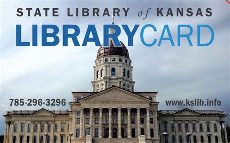 Kansas library card. Get a Kansas Library Card. With a Kansas Library Card, you have access to even more digital content. The State Library of Kansas works with Kansas libraries to provide digital library … 