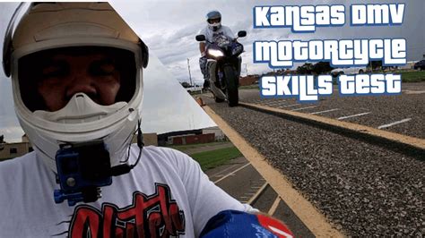 Kansas motorcycle skills test layout. 4. Obtain your motorcycle driver's license: Once you have passed the motorcycle skills test, you can obtain your motorcycle driver's license from an MVA office. Note that if you are under 18 years old, you must complete an approved driver education program before applying for a learner's permit. 