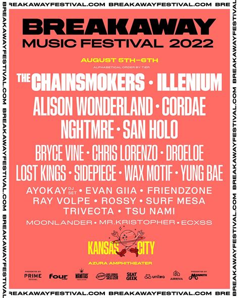 Kansas music festivals 2022. This event marks the unofficial opening of the Festival. Enjoy a hotdog meal at $7 per plate, a hamburger meal at $10 per plate, or both a hotdog and hamburger meal at $15 per plate, and all the fixings come with it! The Music Crawl and Beer Garden is 5:30pm to 8:30pm at the corner of 9th and Main and beyond. 