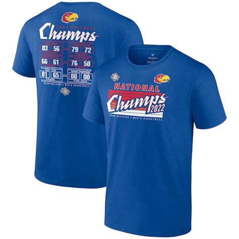 Men's NCAA Kansas Jayhawks National Basketball Champions T-Shirt 2022 Official Logo. 11. Save 68%. $945. List: $29.99. Lowest price in 30 days. FREE delivery Sun, Jun 18 on $25 of items shipped by Amazon. Or fastest delivery Fri, Jun 16..