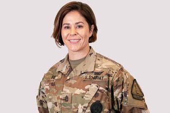 1 / 5 Show Caption + Hide Caption - Master Sgt. Kimberly Fox, recruiter with the Kansas Army National Guard Recruiting and Retention Battalion, evaluates sergeant first classes from all over the .... 
