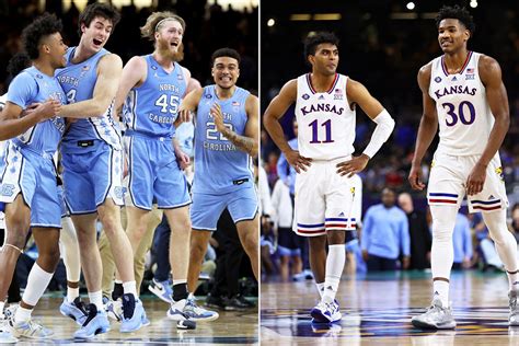 North Carolina and Duke have combined for nine national championships (UNC with six, Kansas with three) and squared off in the Final Four four times, most recently in 2008 and as far back as 1957 .... 