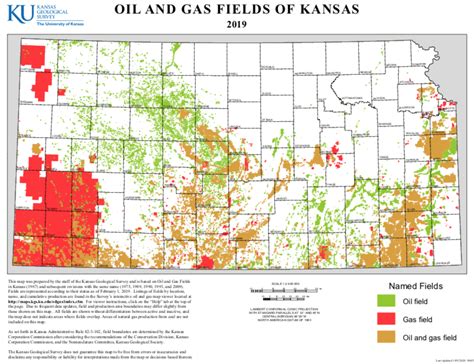 19 jun 2014 ... A 1985 map of Kansas petroleum fields includes the giant Hugoton natural gas field discovered in 1919 in the southwestern part of the state. Map .... 