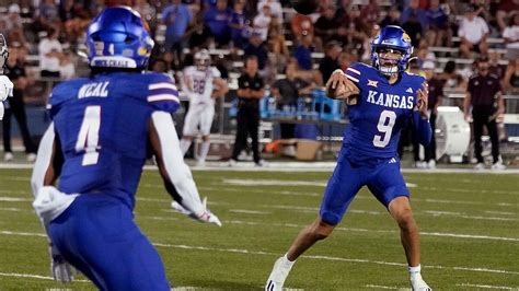 Kansas overcomes early struggles, overwhelms Missouri State late in 48-17 win