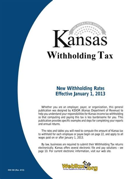 LLC Taxes to be Paid in Kansas. An LLC in the state of Kansas has to pay two types of taxes to the Kansas Department of Revenue: State Income Tax. An LLC member in Kansas pays himself through the earnings he makes in the LLC. These earnings get reflected in your personal Tax return & are calculated at the time of paying the …. 