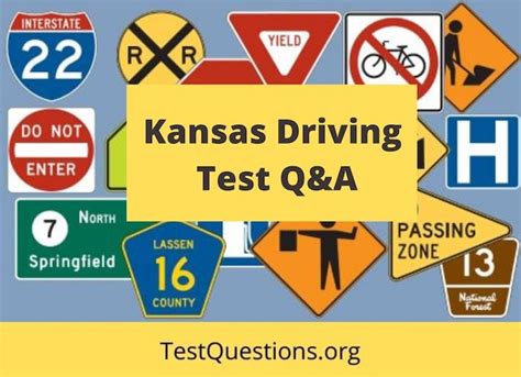 Kansas practice written drivers test. Kansas DMV Practice Test (KS) 2024. Your first step in the world of driving rules & road signs! Twenty questions for the 2024 Kansas drivers license test! 20 Questions. 80% … 