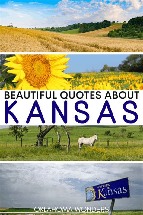 Kansas quotes. Kansas Quotes Compiled by Professor Tom Averill of the Center for Kansas Studies, the following book of Kansas quotes is available to the public for reference purposes. These quotations, properly cited, may be used for any appropriate purpose. 