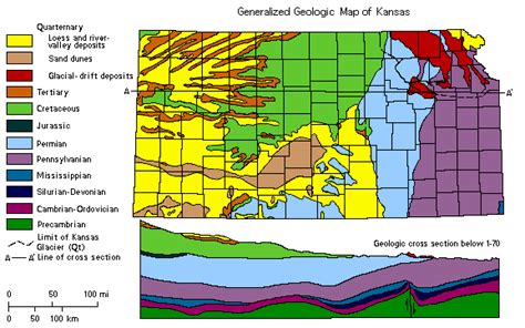 Major landforms in Kansas include the Ozark Plateau, Cherokee Lowlands, Osage Cuestas, Flint Hills and Glaciated Region. Kansas is a state in the midwest region of the United States.. 