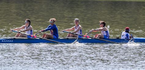 Kansas Rowing is set to visit Decker Lake in Austin, Texas, for the Big 12 Rowing Championship, which takes place Sunday, May 14. Watch Results 📸 Rowing in Sunflower Showdown view gallery April 29, 2023 Rowing Honors Seniors at Dillons Sunflower Showdown. 
