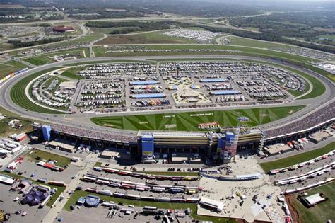 Kansas speedway view from seats. View a list of NASCAR tracks, including information on location, length, ... count Martinsville Speedway (.526 miles), Bristol Motor Speedway (.533 miles) and Richmond Raceway ... 