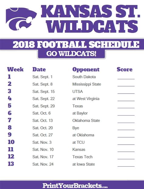 Kansas state football schedule 2021. Things To Know About Kansas state football schedule 2021. 
