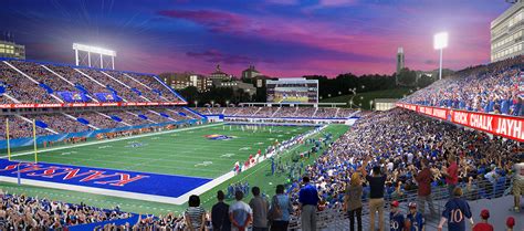 Kansas university football stadium capacity. A University of Kansas-hired consultant may be recommending that the university’s football stadium shrink to a capacity of less than 40,000 people as part of a major campus gateway project, but KU’s athletic director is … 