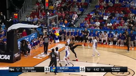 The Kansas Jayhawks begin their title defense against the No. 16 seed Howard Bison on Thursday in the first round of the NCAA Tournament. ... Kansas 84, Howard 61. Prediction record. 18-13-1 ATS .... 