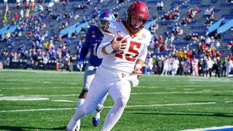 Box score for the Iowa State Cyclones vs. Kansas Jayhawks NCAAF game from October 1, 2022 on ESPN. Includes all passing, rushing and receiving stats.. 