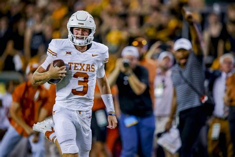 Traveling to Austin to play during a triple-digit heat index, No. 24 Kansas will face off against No. 3 Texas for the 22nd time in program history, but for the first time as ranked opponents. And this year, both teams enter the matchup undefeated. Kansas has started 4–0 in consecutive seasons for the first time...