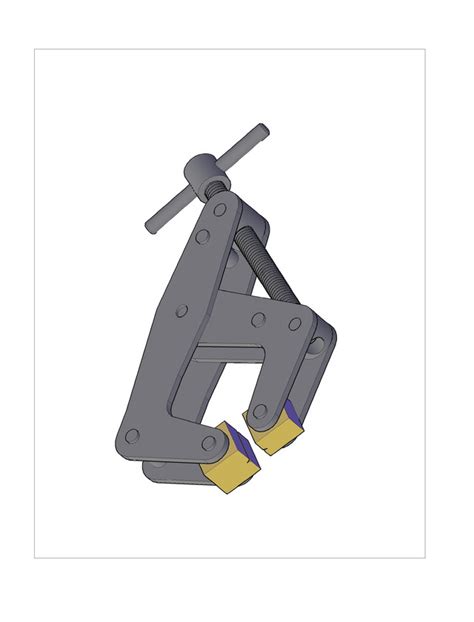 Kant-Twist Clamp 3D CAD Model Library GrabCAD