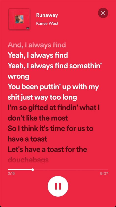 Kanye West - Runaway Lyrics Lyrics.com